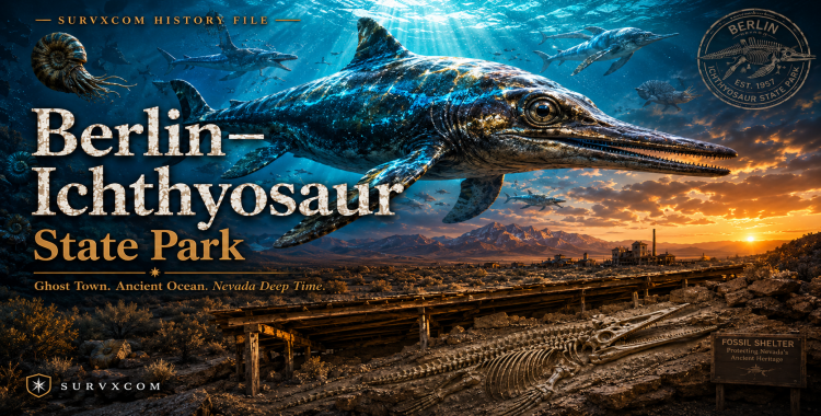 Berlin–Ichthyosaur State Park: Nevada’s Ghost Town Where an Ancient Ocean Still Speaks