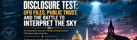 Disclosure Test-UFO Files-Public Trust-Battle to Interpret the Sky