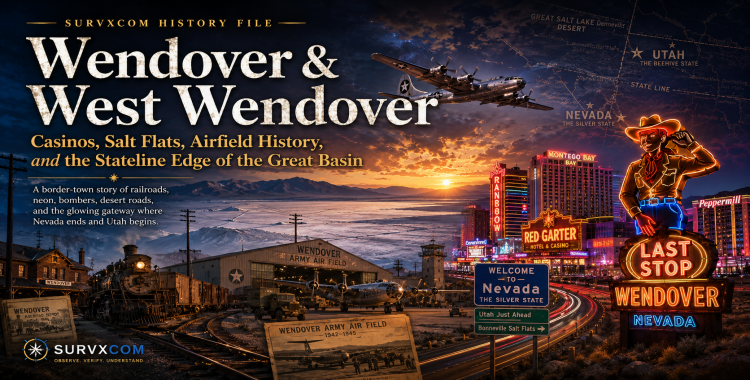 Wendover and West Wendover: The Stateline Outpost Where Nevada Ends and Utah Begins